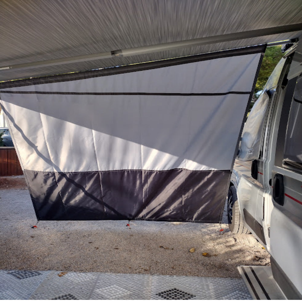 Waterproof Fiat Ducato Peugeot Sprinter Side Screen Shade Panel Fiamma Thule Oministor Dometic