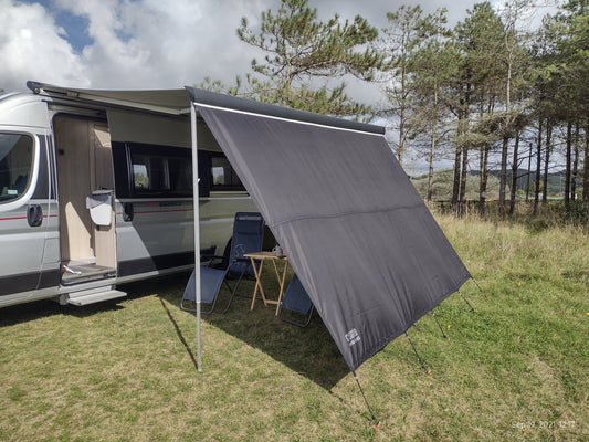 3.0m Waterproof Front Privacy Screen Fits Fiamma Thule Dometic